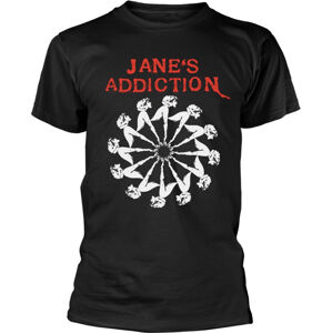 Jane's Addiction Tričko Lady Wheel Čierna 2XL
