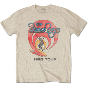 The Beach Boys Tričko 1983 Tour Béžová-Grafika 2XL
