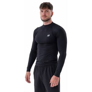 Nebbia Functional T-shirt with Long Sleeves Active Black M Fitness tričko