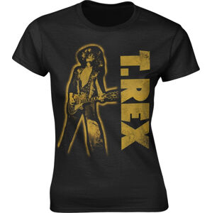 T. Rex (Band) Tričko Guitar Čierna L
