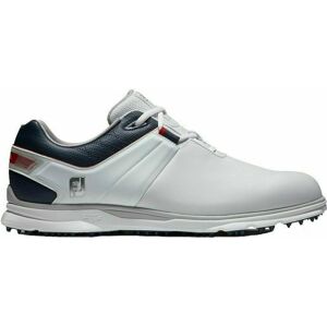 Footjoy Pro SL Mens Golf Shoes White/Navy/Red US 8,5