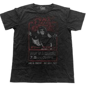 Ozzy Osbourne Tričko Japan Flyer Čierna-Grafika 2XL