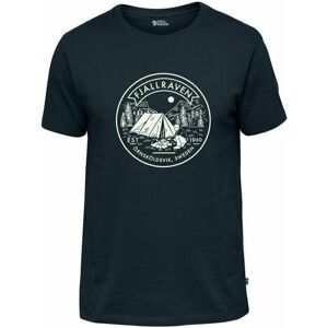 Fjällräven Outdoorové tričko Lägerplats Navy XL
