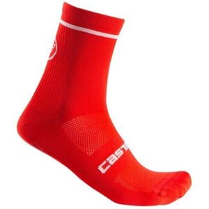 Castelli Entrata 13 Sock Red 2XL Cyklo ponožky