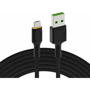 Green Cell KABGC11 USB-A - microUSB 200cm Oranžová 200 cm USB Kábel