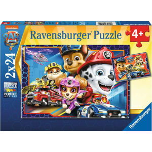 Ravensburger Puzzle Labková patrola Záchranári 2 x 24 dielov