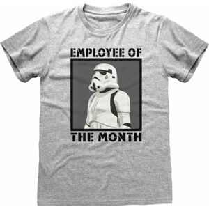 Star Wars Tričko Employee of the Month Šedá L