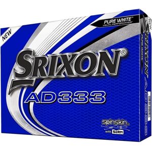 Srixon AD333 2022 12 Pure White Balls