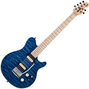 Sterling by MusicMan S.U.B. AX3 TBL Trans Blue