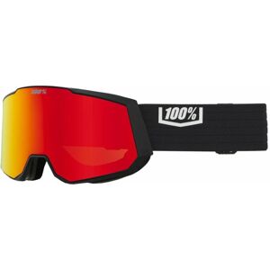 100% Snowcraft XL Black/HiPER Red Mirror/HiPER Turquoise Mirror Lyžiarske okuliare