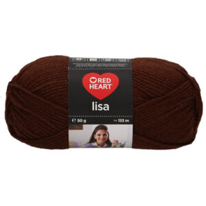 Red Heart Lisa 08281 Brown