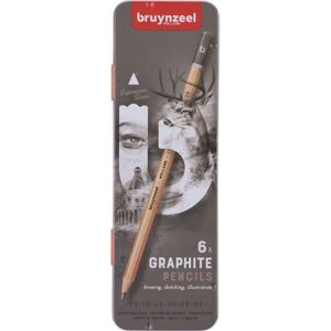 Bruynzeel Grafitová ceruzka Hard 6