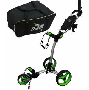 Axglo TriLite SET Grey/Green Manuálny golfový vozík