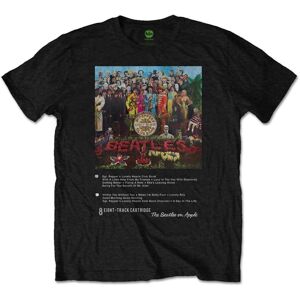 The Beatles Tričko Sgt Pepper 8 Track Čierna XL