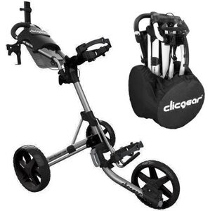 Clicgear Model 4.0 SET Matt Silver Manuálny golfový vozík