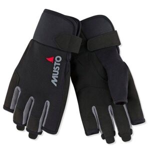 Musto Essential Sailing Short Finger Glove Black L jachtárske rukavice