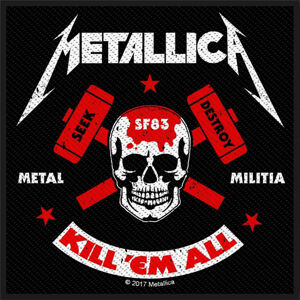 Metallica Metal Militia Nášivka Multi