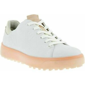 Ecco Tray Womens Golf Shoes Bright White/Peach Nectar 42