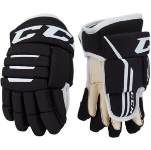 CCM Hokejové rukavice Tacks 4R2 JR 11 Čierna