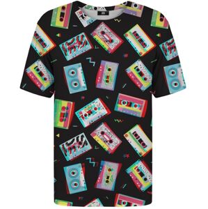 Mr. Gugu and Miss Go Retro Cassettes Multi XL Veselé a vtipné tričko