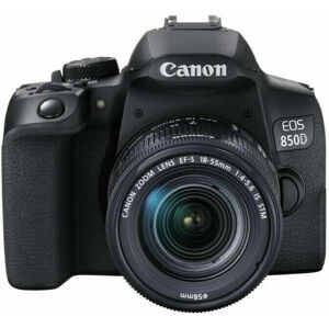 Canon EOS 850D EF-S18-55mm f/4-5.6 IS STM Čierna