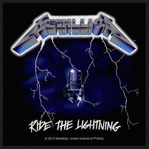 Metallica Ride The Lightning Nášivka