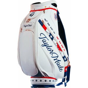 TaylorMade Womens US Open Staff Bag White/Red/Blue