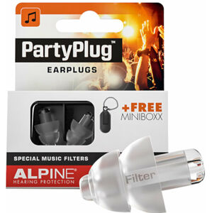 Alpine PartyPlug Transparent Transparentná Ochrana sluchu