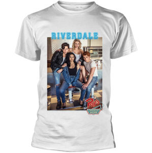 Riverdale Tričko Pops Group Photo Biela XL