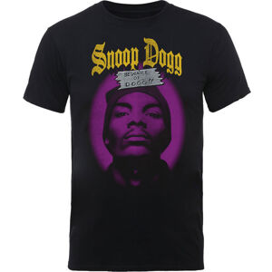 Snoop Dogg Tričko Beware Of The Dog Čierna-Fialová-Žltá XL