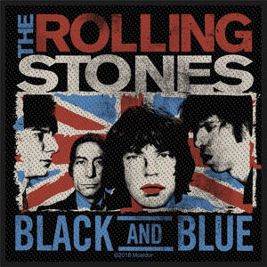 The Rolling Stones Black And Blue Nášivka Multi