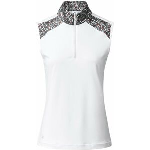 Daily Sports Imola Sleeveless Half Neck Polo Shirt White L