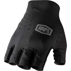 100% Sling Bike Short Finger Gloves Black XL Cyklistické rukavice