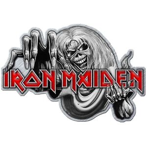 Iron Maiden Number Of The Beast Odznak Šedá