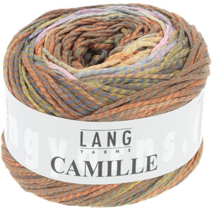 Lang Yarns Camille 0058 Rose/Orange/Gold