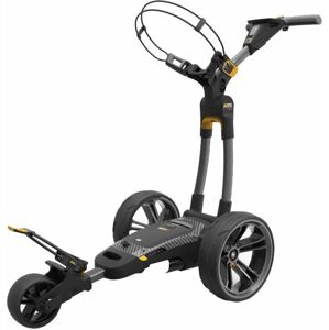 PowaKaddy CT8 EBS GPS Electric Golf Trolley Black Elektrický golfový vozík
