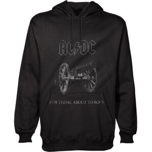 AC/DC Mikina About to Rock Black L