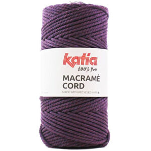 Katia Macrame Cord 5 mm 109 Aubergine
