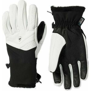 Rossignol Elite Womens Leather IMPR Gloves White S Lyžiarske rukavice
