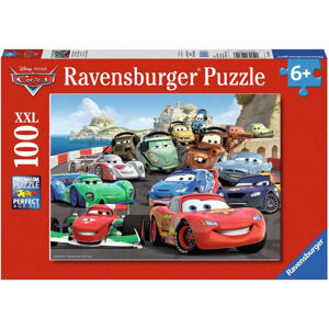 Ravensburger Puzzle Disney Autá Výbušné automobilové preteky 100 dielov