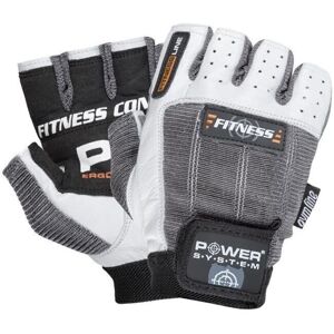 Power System Fitness Gloves White/Grey XL