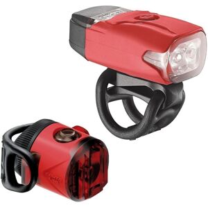 Lezyne KTV Drive / Femto USB Drive Červená Front 200 lm / Rear 5 lm Cyklistické svetlo