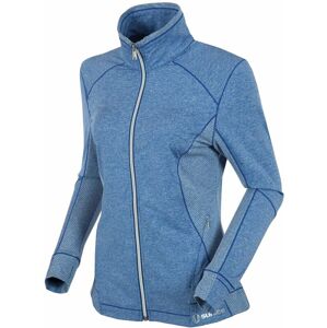 Sunice Womens Elena Ultralight Stretch Thermal Layers Jacket Blue Stone Melange L