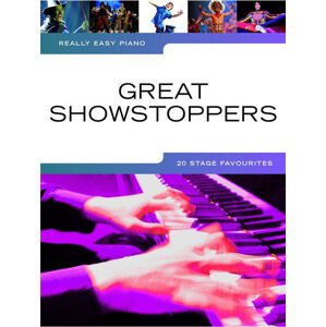 Music Sales Really Easy Piano: Great Showstoppers - 20 Stage Favourites Noty