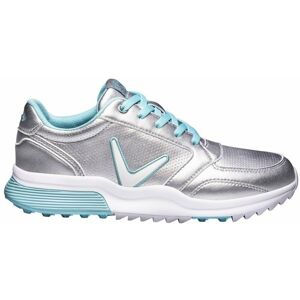 Callaway Aurora Womens Golf Shoes Silver/Light Blue 8