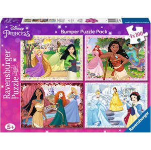 Ravensburger Puzzle Disney Princess 4 x 100 dielov