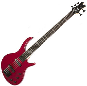 Epiphone Toby Deluxe-V Bass Translucent Red