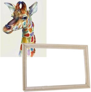 Gaira S rámom bez vypnutého plátna Žirafa