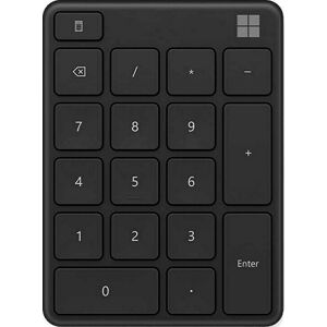 Microsoft Bluetooth Number Pad Wireless Black