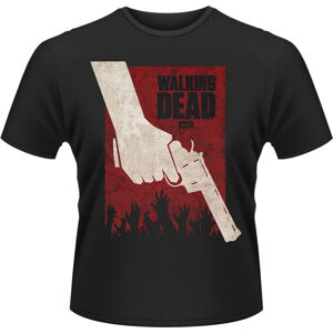 The Walking Dead Čierna L Filmové tričko